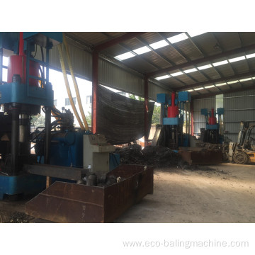 High Pressure Scrap Iron Chippings Briquetting Machine